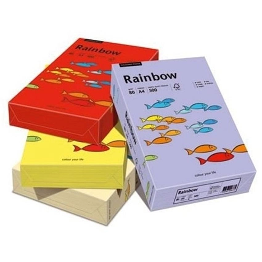 Papier Kolorowy Rainbow A4 160 G/M2