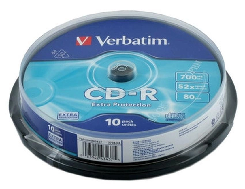 Płyty Cdr Verbatim 700Mb