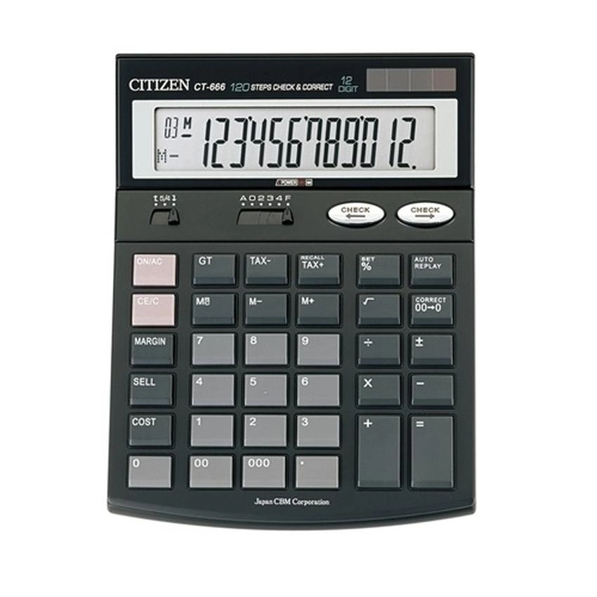 Kalkulator Citizen Ct 666