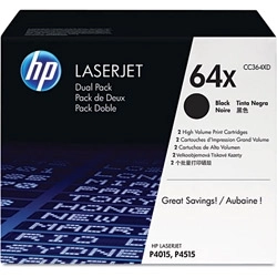 Toner HP 64X dwupak [CC364XD]