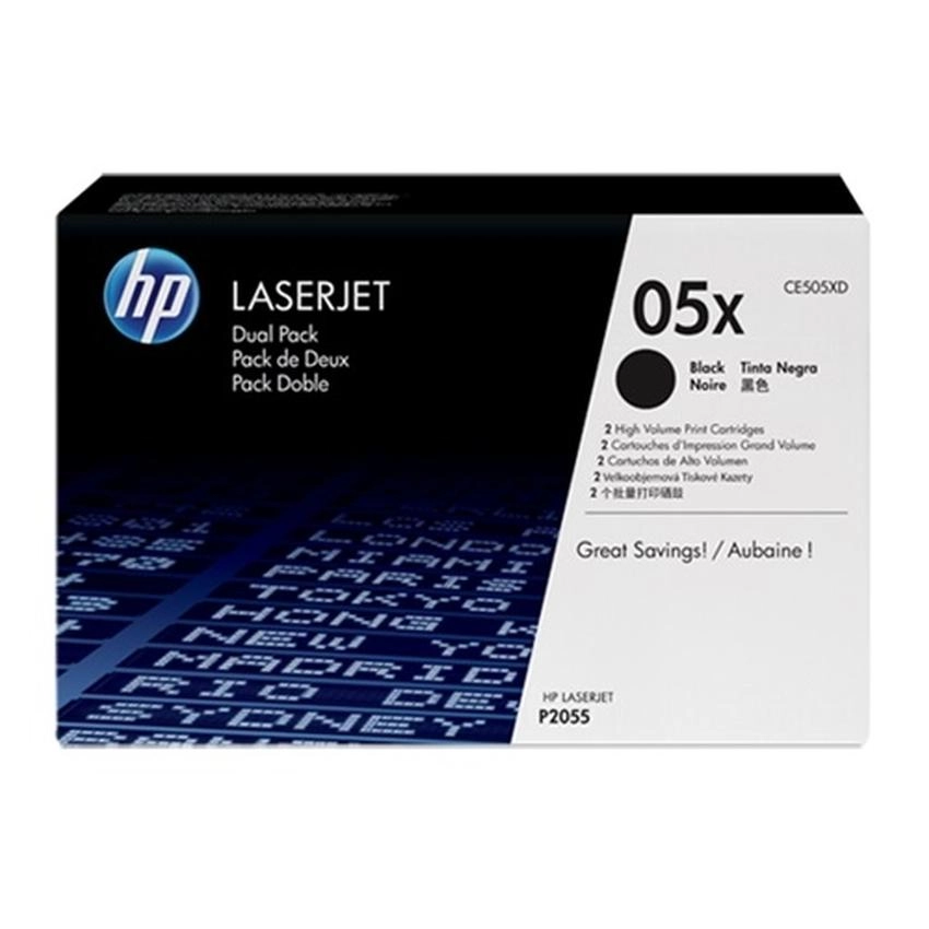 Toner HP 05X dwupak [CE505XD]