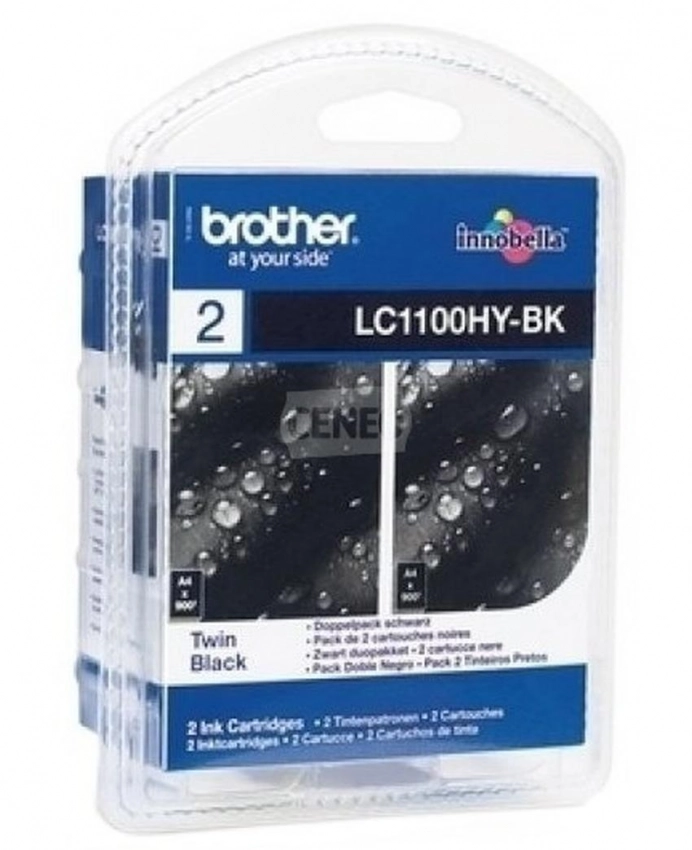 Tusz Brother LC1100HYBKBP2 dwupak