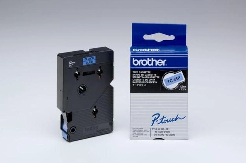 Etykiety laminowane Brother TC501