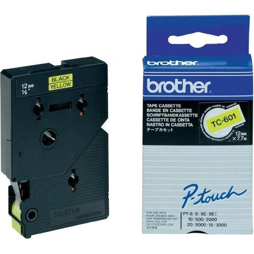 Etykiety laminowane Brother TC601