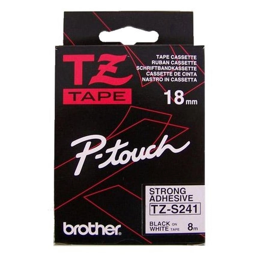 Etykiety laminowane Brother TZS241