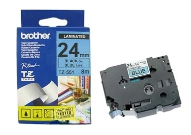 Etykiety laminowane Brother TZ551