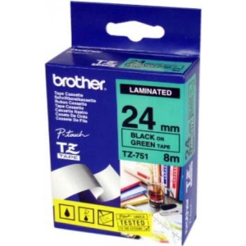 Etykiety laminowane Brother TZ751