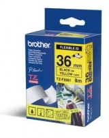 Etykiety laminowane Brother TZFX661