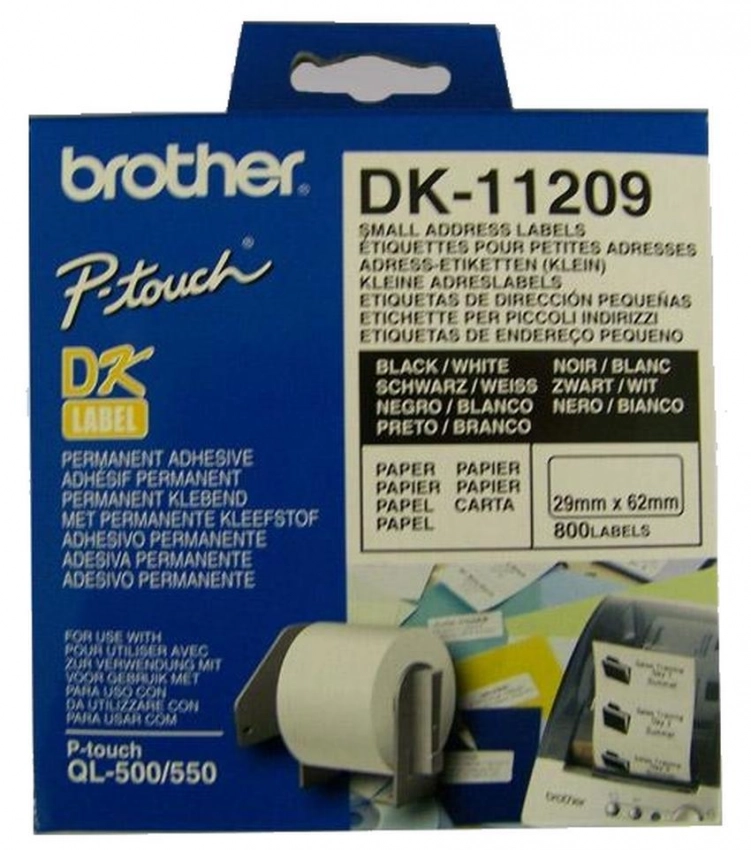 Etykiety laminowane Brother DK11209