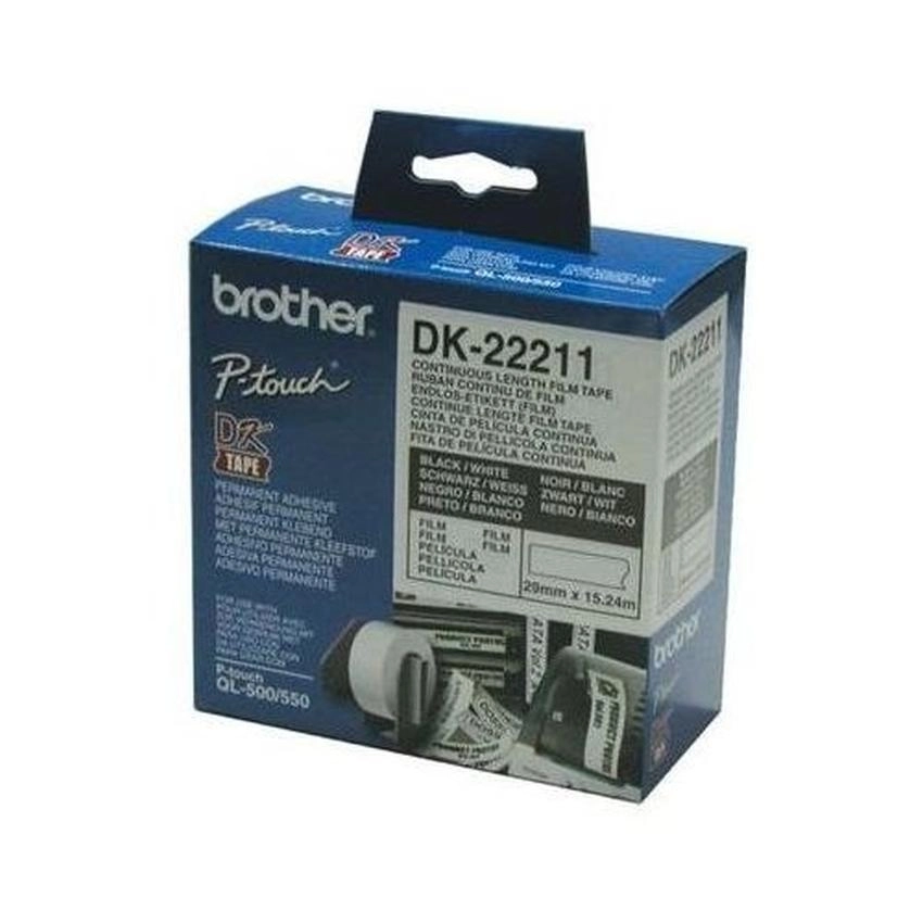 Etykiety laminowane Brother DK22211
