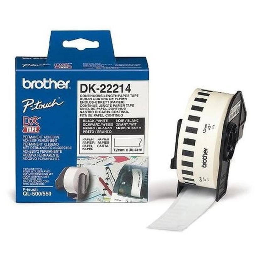 Etykiety laminowane Brother DK22214