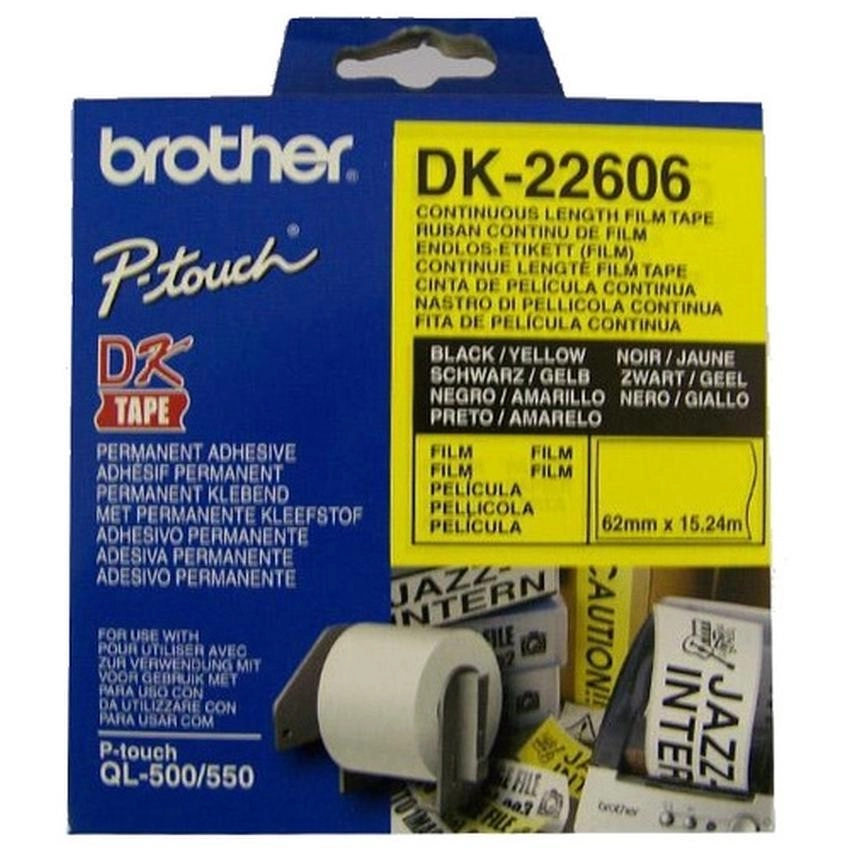 Etykiety laminowane Brother DK22606