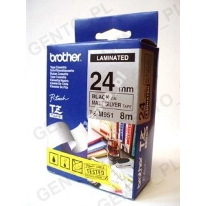 Etykiety laminowane Brother TZM951