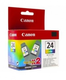 Tusz Canon BCI-24CTWIN dwupak