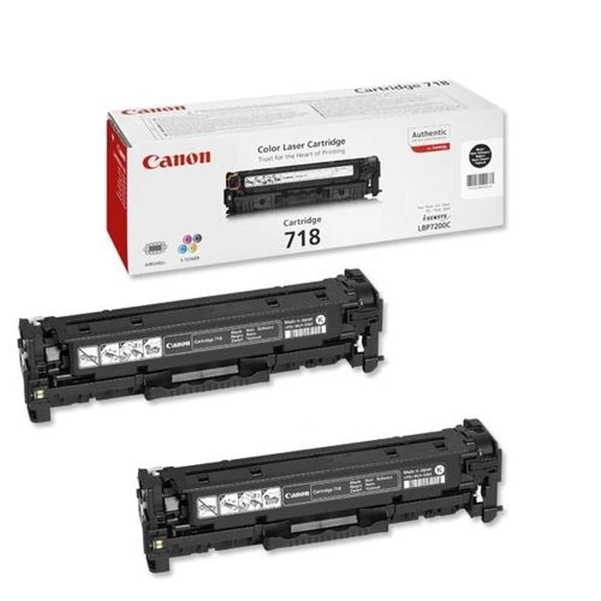 Toner Canon CLBP718BK Twin Pack [2662B005AA]