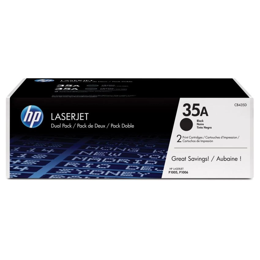 Toner HP 35A [CB435AD] dwupak