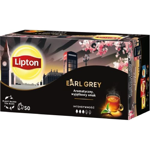 Herbata Ekspresowa Lipton Earl Grey