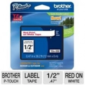Etykiety laminowane Brother TZE232