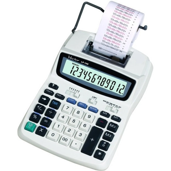 Kalkulator Z Drukarką Vector Lp-105 Ii