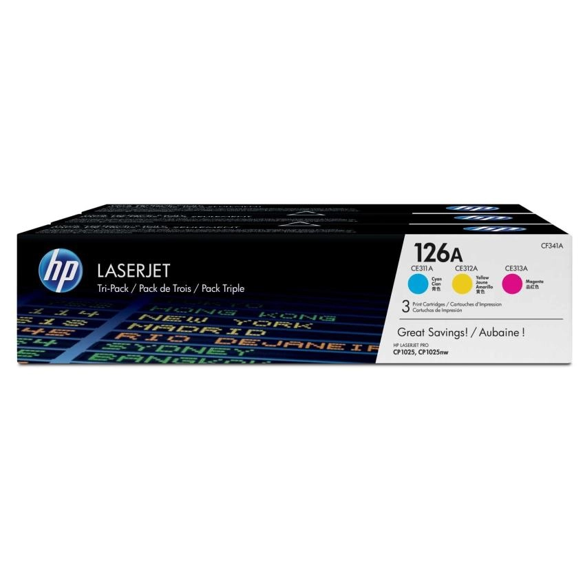 Toner HP 126A [CF341A] zestaw