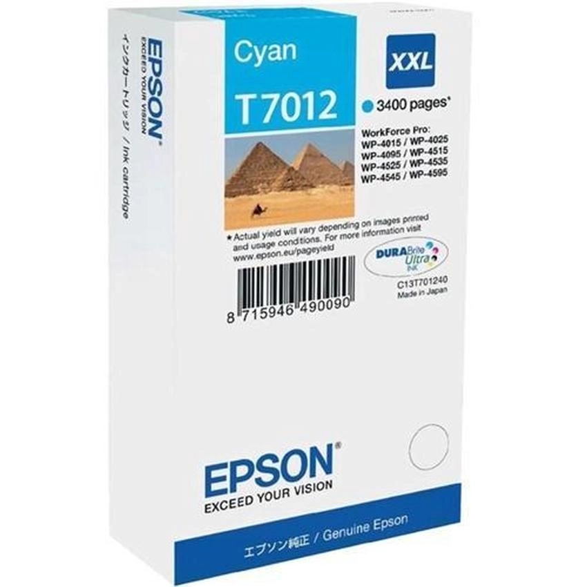 Tusz Epson T7012 XXL [C13T70124010]