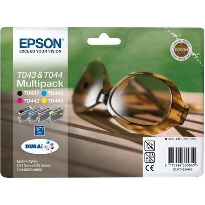 Tusz Epson T043&T044 Multipack