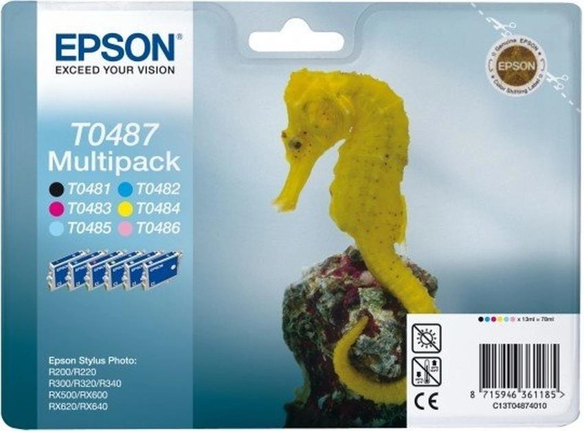 Tusz Epson T0487 Multipack