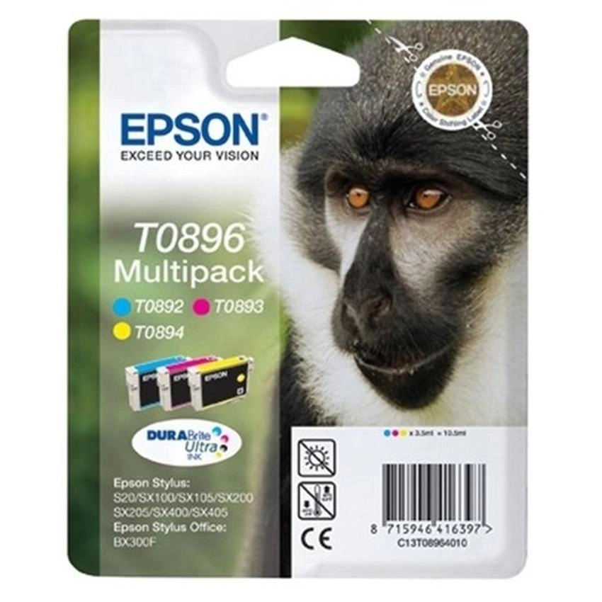 Tusz Epson T0896 [C13T08964010] trójpak