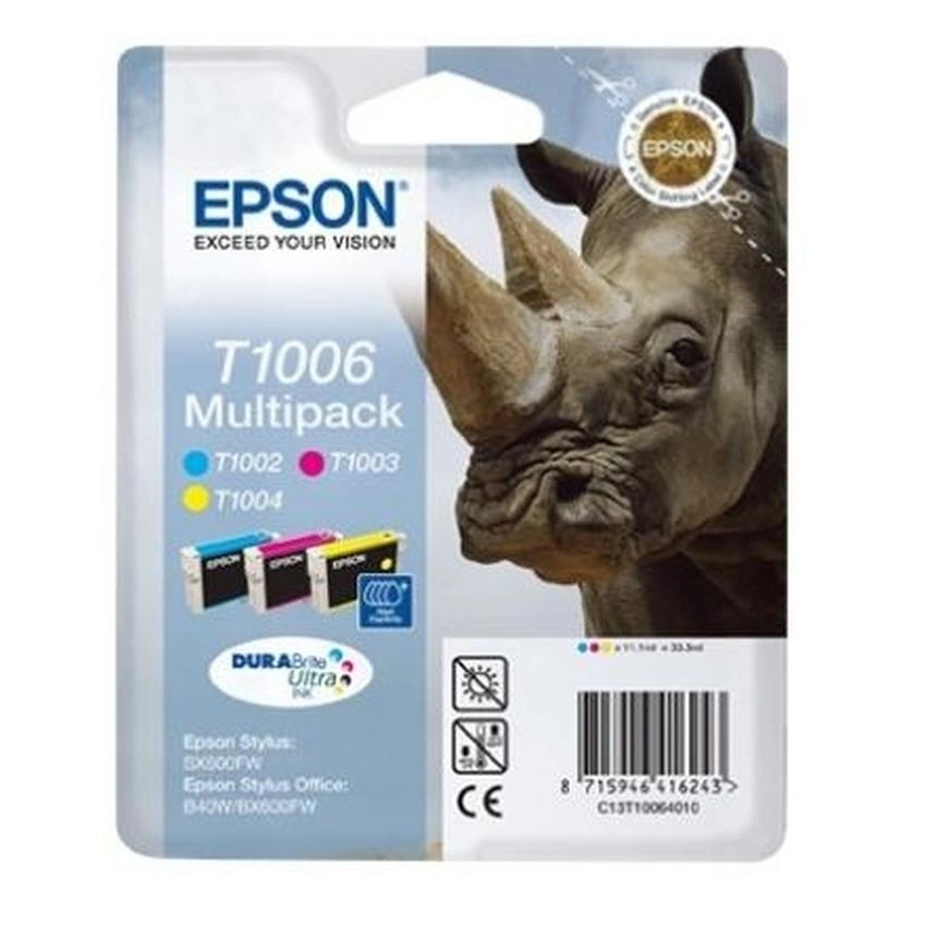 Tusz Epson T1006 [C13T10064010] trójpak