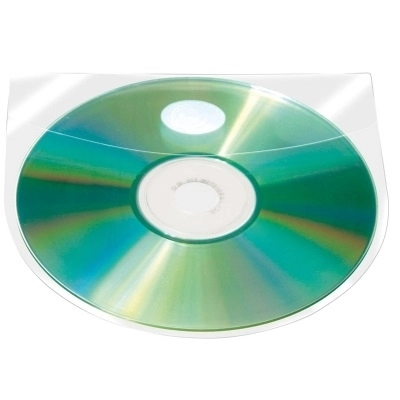 KIESZEŃ SAMOPRZYLEPNA Z KLAPKĄ NA CD/DVD Q-CONNECT