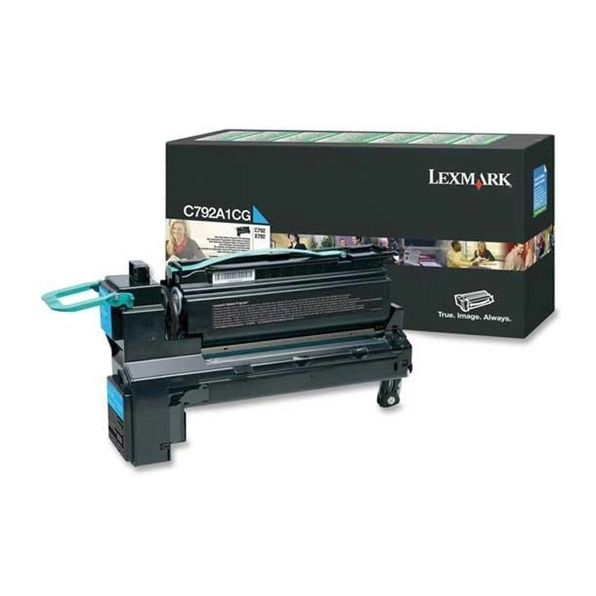 Toner Lexmark C792A1CG, cyan