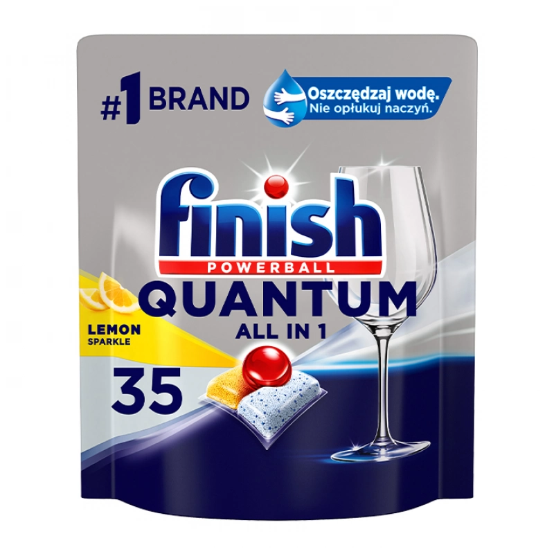 Kapsułki Do Zmywarki Finish Quantum All In 1 Lemon