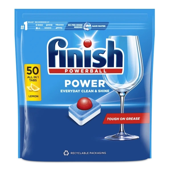 Tabletki Do Zmywarki Finish Power Lemon