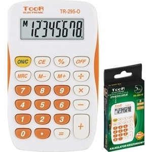 Kalkulator Kieszonkowy Toor Tr-295- 8
