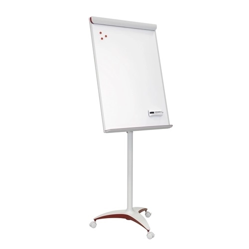 Flipchart 2X3 Mobilechart Red