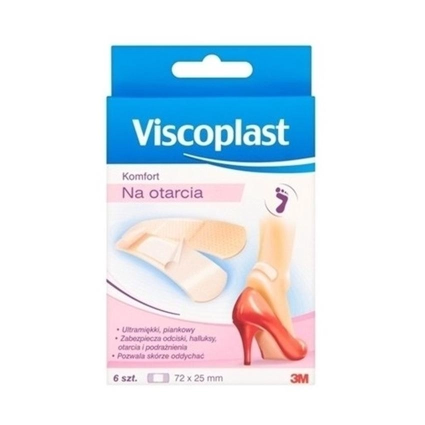 Plastry Viscoplast Komfort Pianka Na Otarcia Stóp