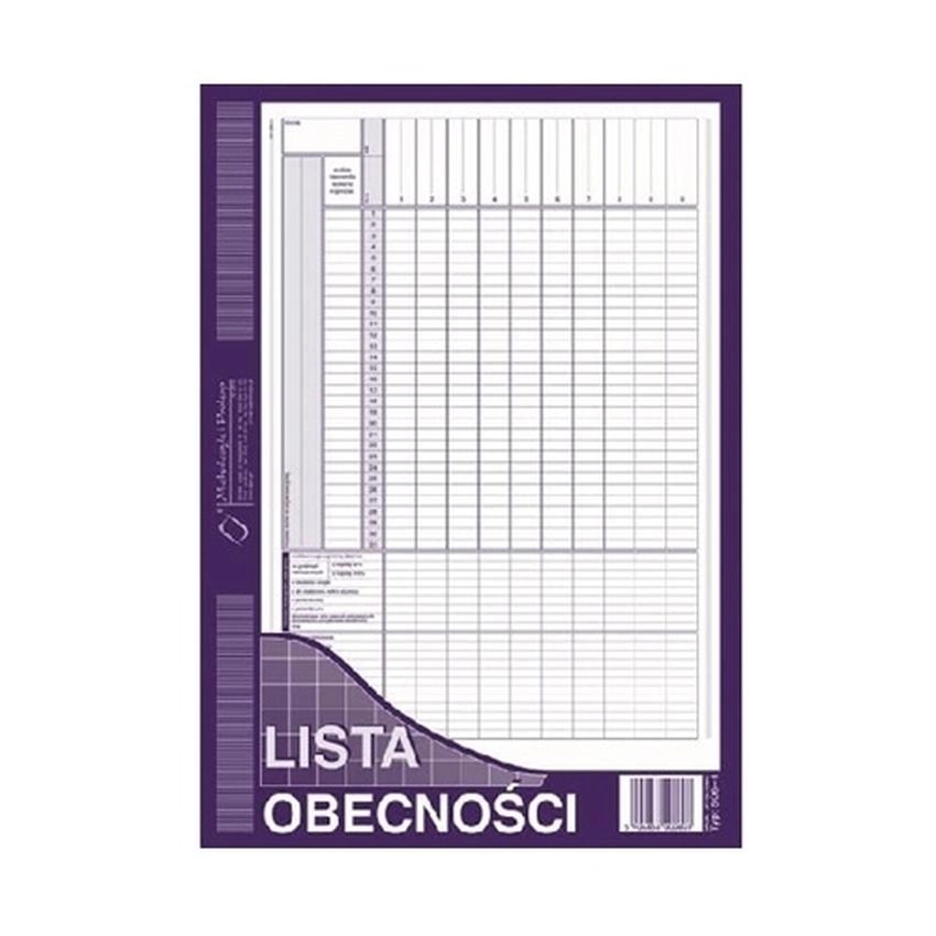 Lista Obecności 506-1