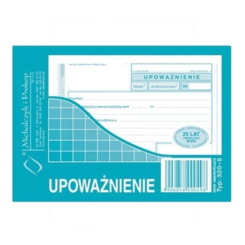 Upoważnienie 320-5