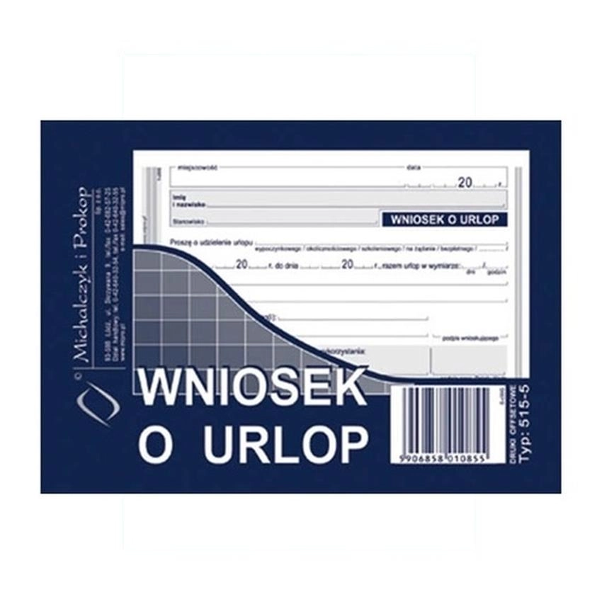 Wniosek O Urlop 515-5