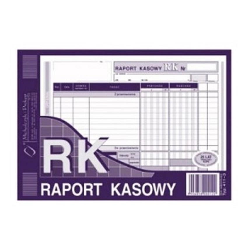 DRUK RK - RAPORT KASOWY 411-3