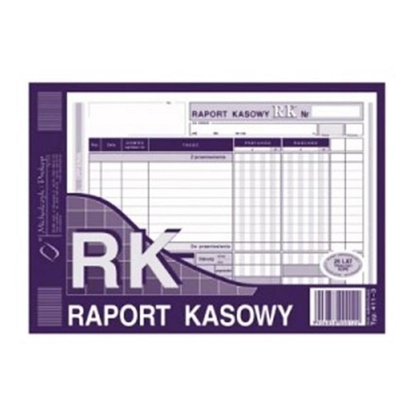 Druk Rk - Raport Kasowy 411-3