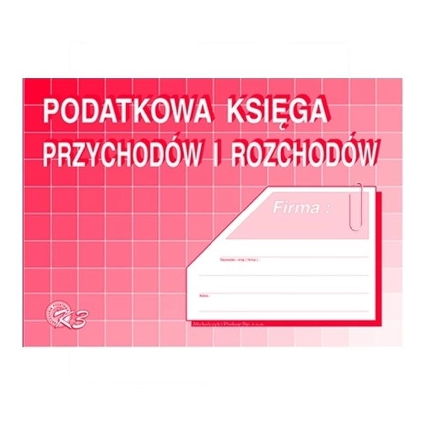 Podatkowa Księga Przychodów I Rozchodów K3