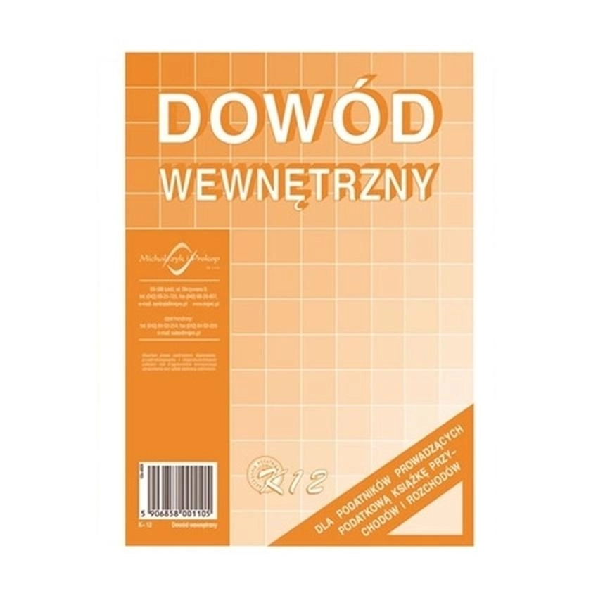 Dowód Wewnętrzny K12