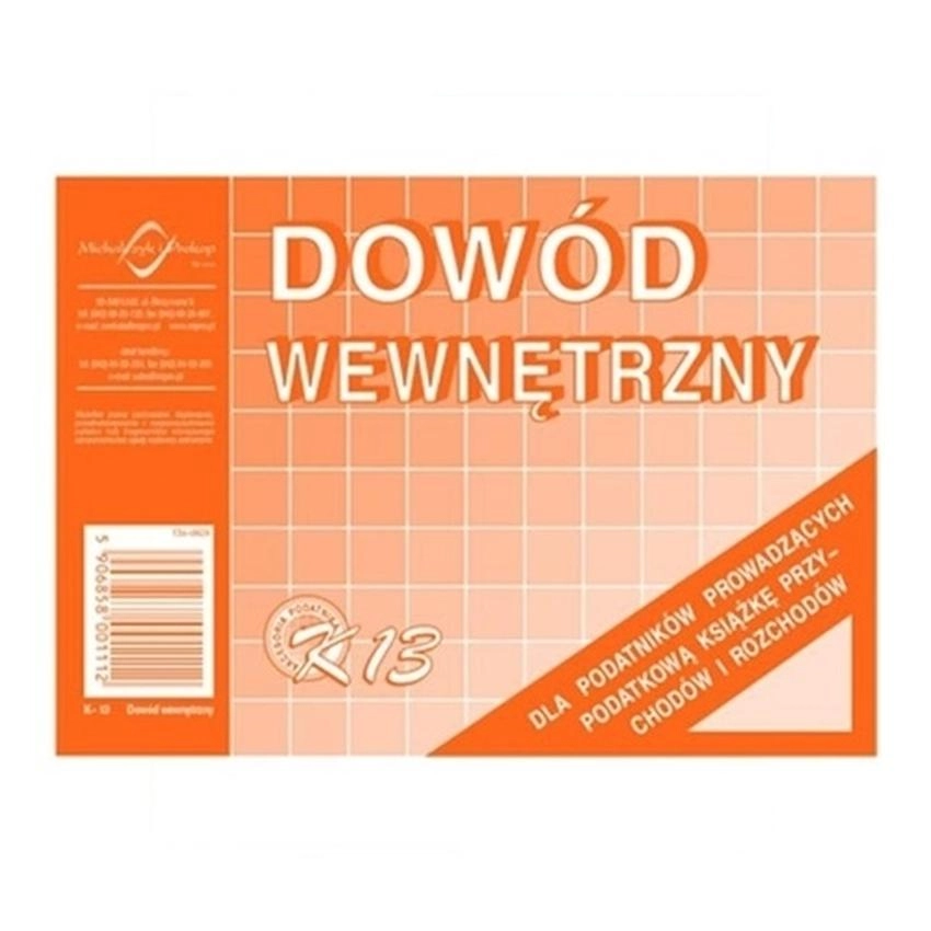 Dowód Wewnętrzny K13