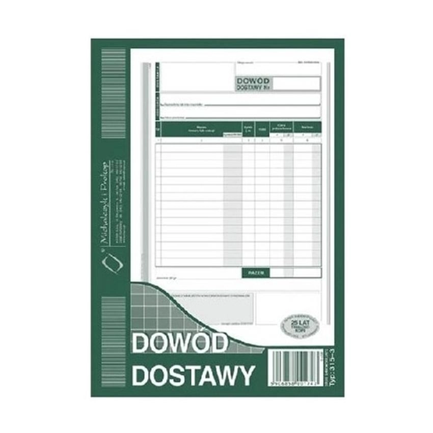 Dowód Dostawy 315-3