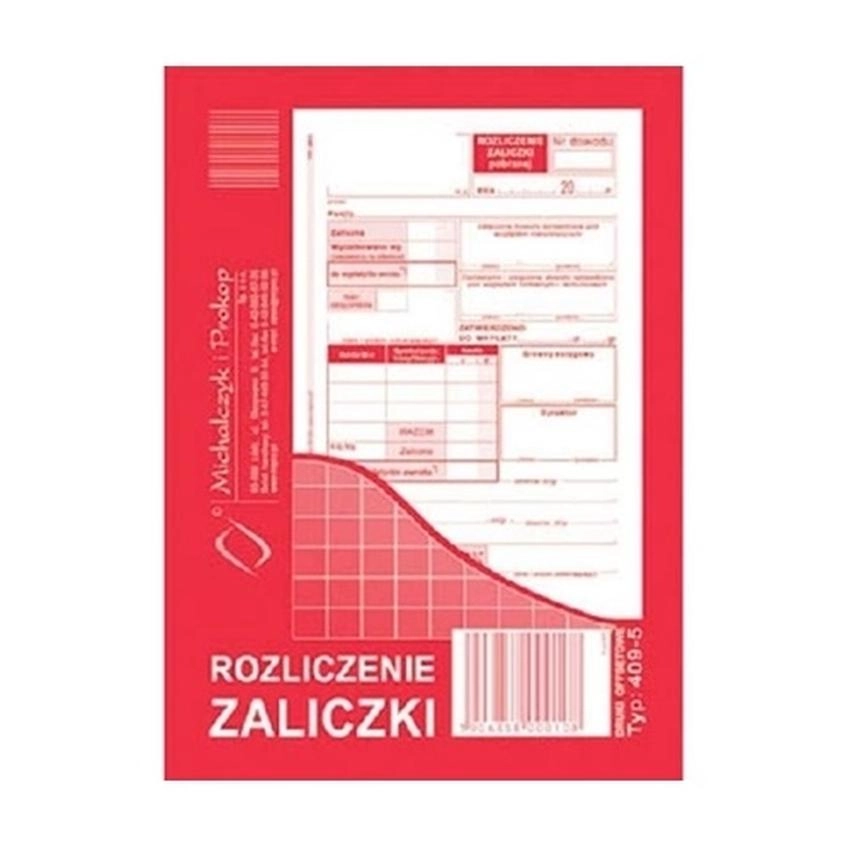 Rozliczenie Zaliczki 409-5