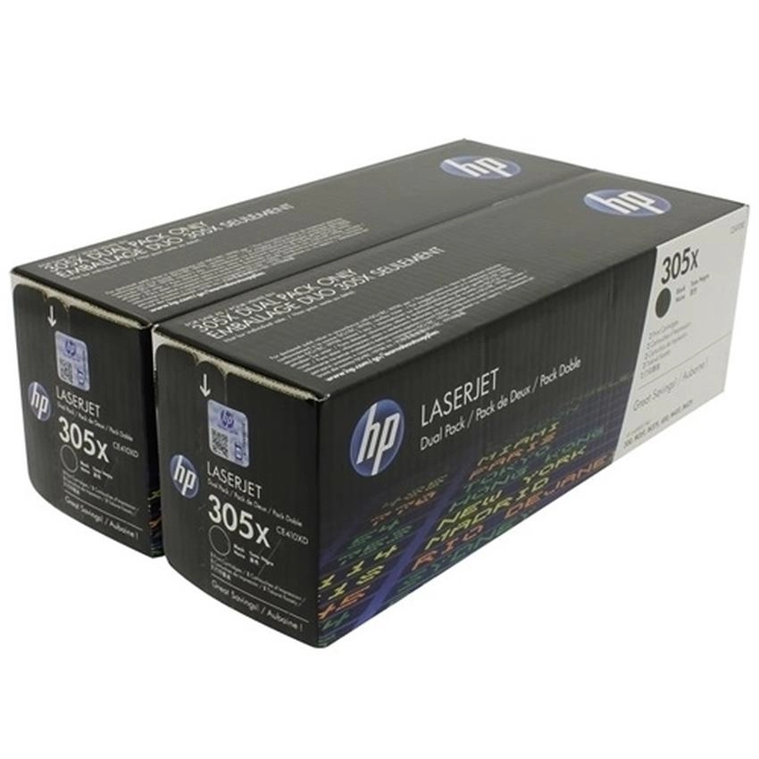 Toner HP 305X dwupak [CE410XD]