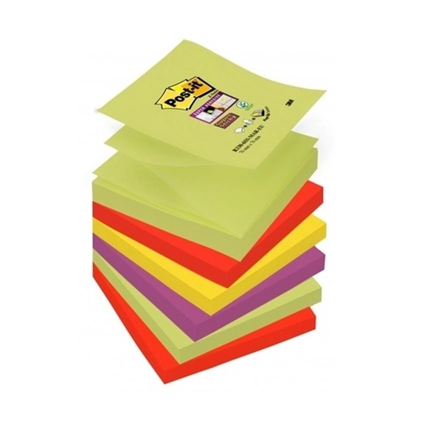 Bloczki Samoprzylepne Super Sticky Post-It Z-Notes 3M