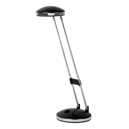 Czarna Lampka Biurkowa Led Office Products Składana