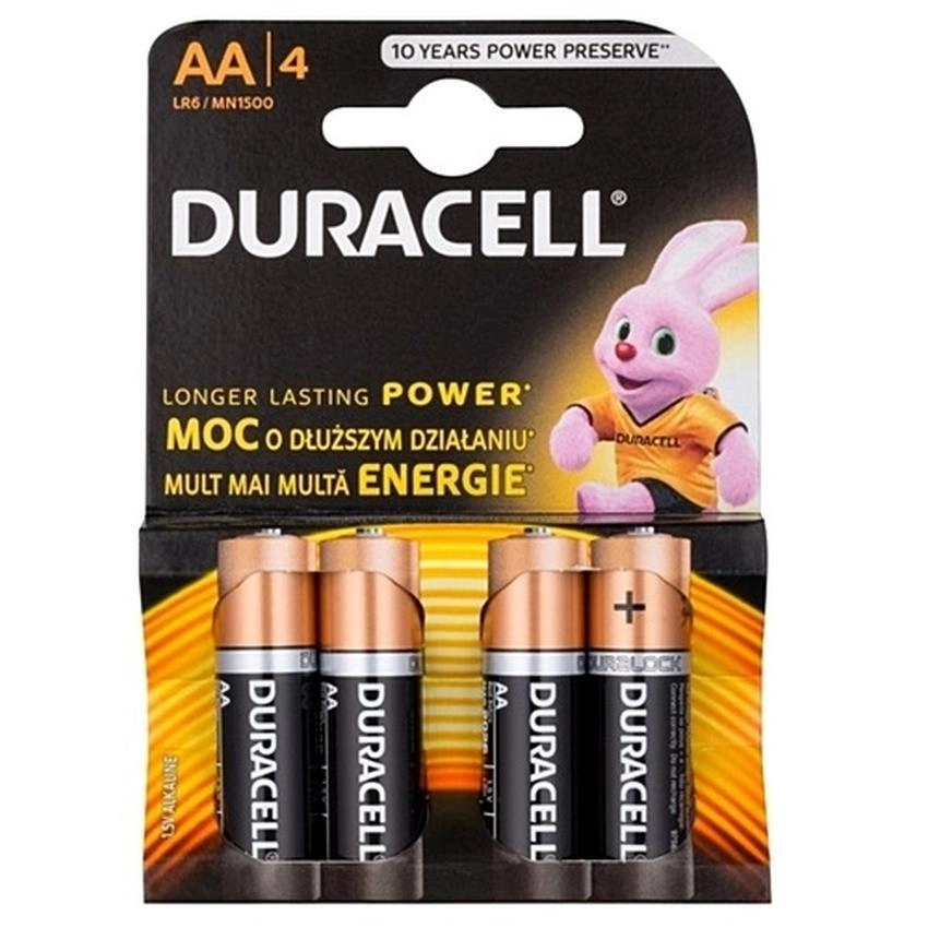 Baterie Alkaliczne Duracell Lr6 Aa Mn1500 K2 Basic